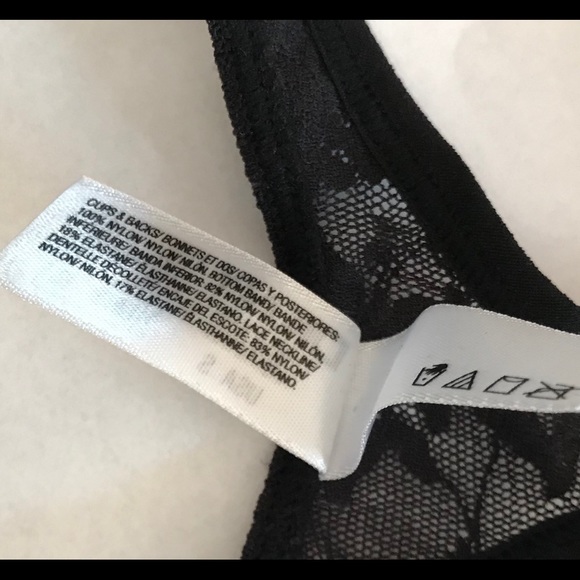 NWT DKNY 2 pack bralettes racerback red black lace - Picture 5 of 6